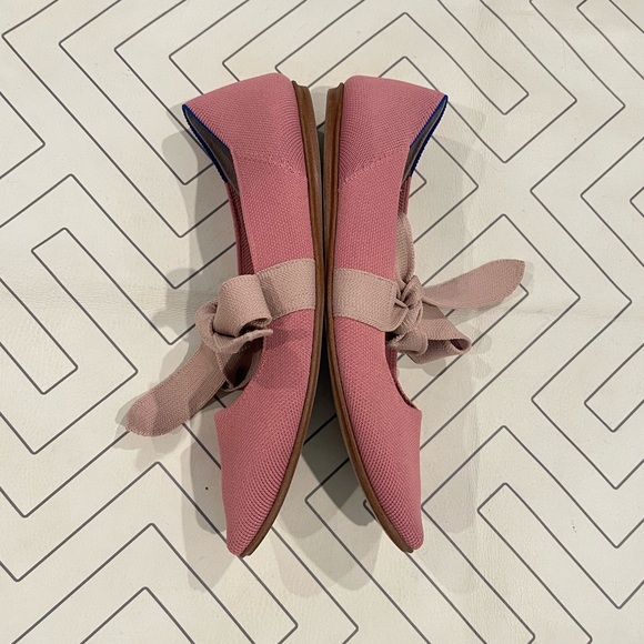 Rothy's The Point Bow Mary Jane Flats - Picture 6 of 12